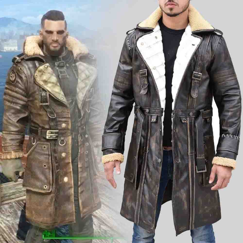 fallout 4 arthur maxson leather coat