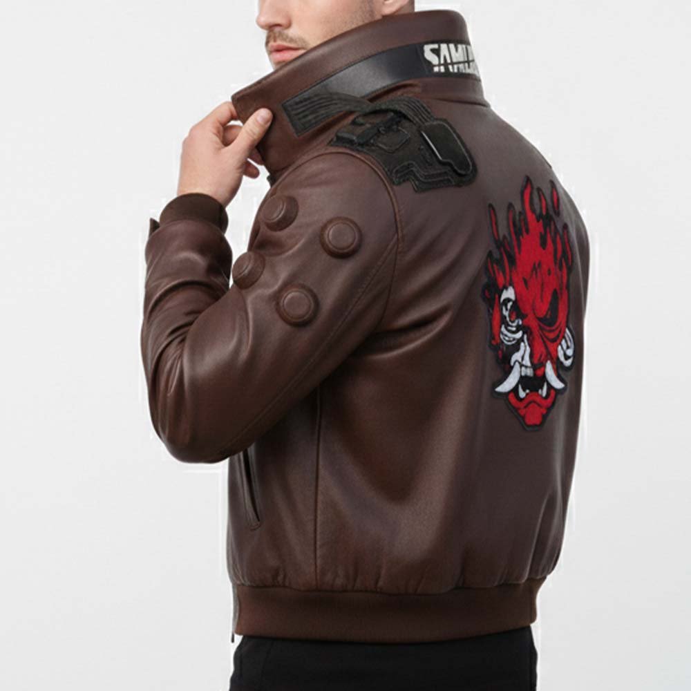 Cyberpunk 2077 V Cosplay Jacket | Samurai Bomber Jacket Inspired Costume | Gamer Costume for Halloween