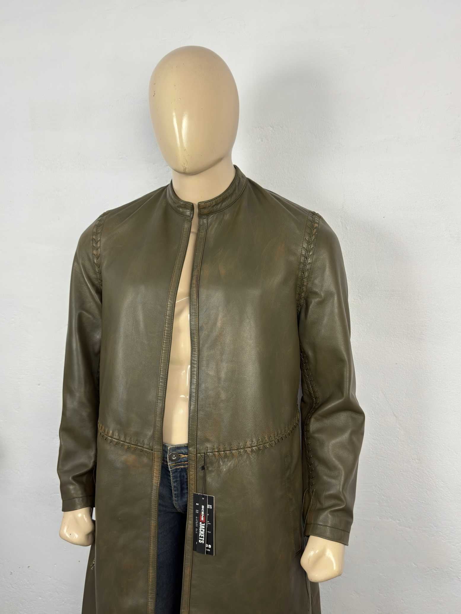Aragorn cosplay costume leather duster detail