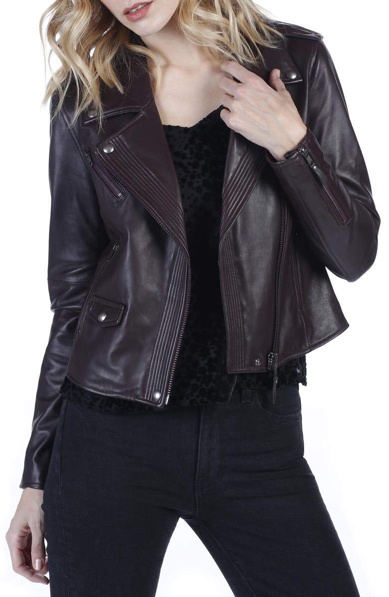 Shop Moto GP Biker Leather Jacket for Women