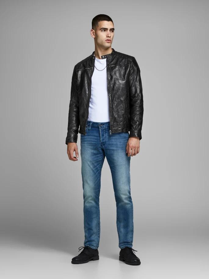 Shop vintage Sheep Skin Bomber Style Leather Jacket