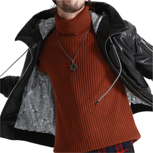 Shop Genuine Sheepskin Leather Jacket For Men Goose Down Winter Coat Warm &amp; Thick Outwear by tjs