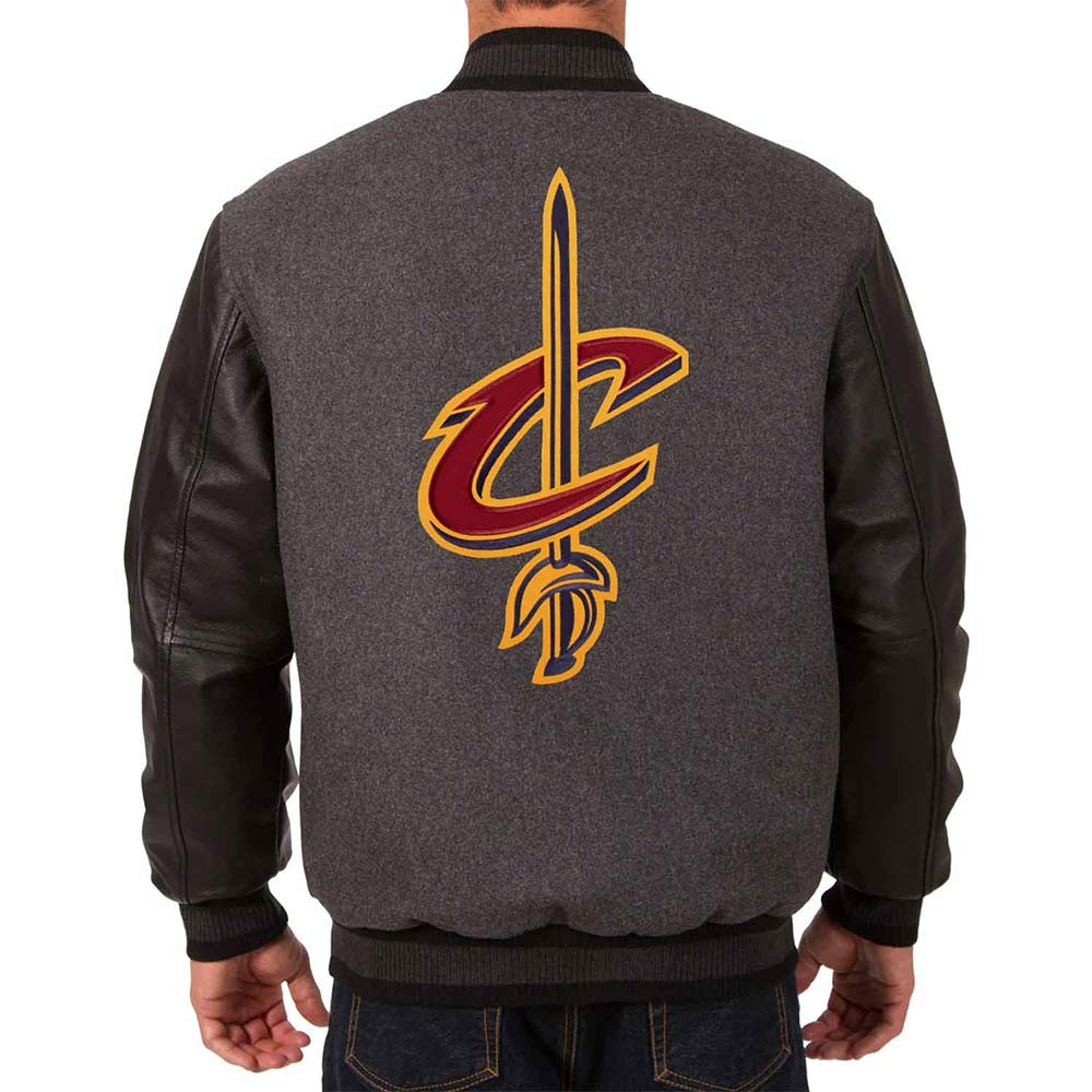 Shop Cleveland Cavaliers Varsity Charcoal Jacket