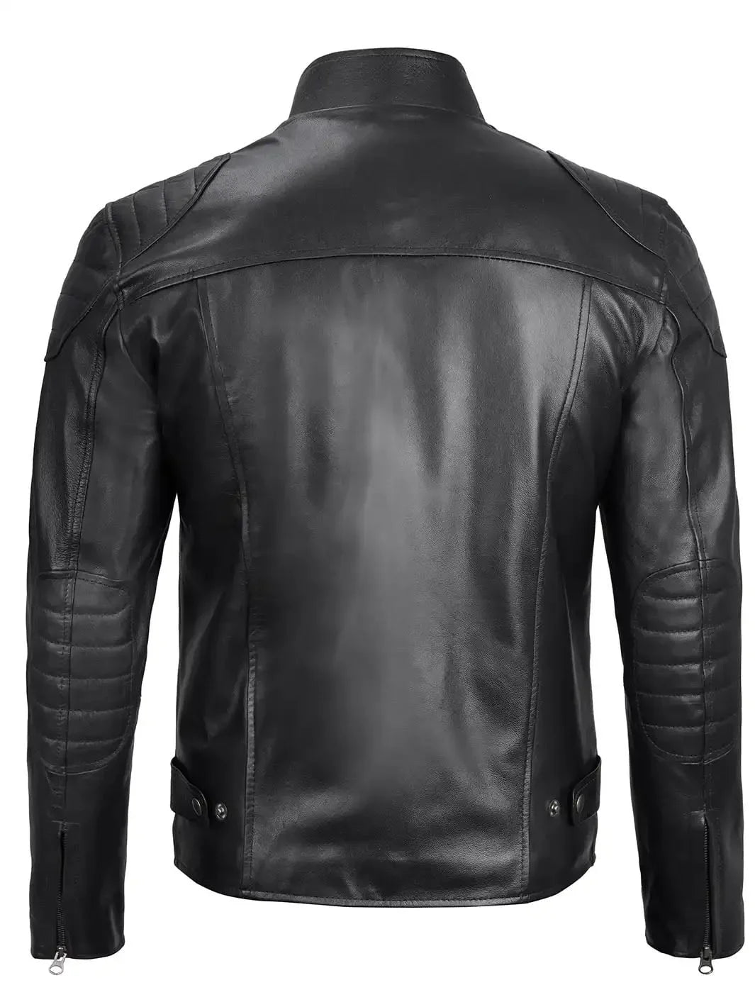 Shop Men’s Black Motorcycle Leather Jacket – Classic Style Meets Rugged Design