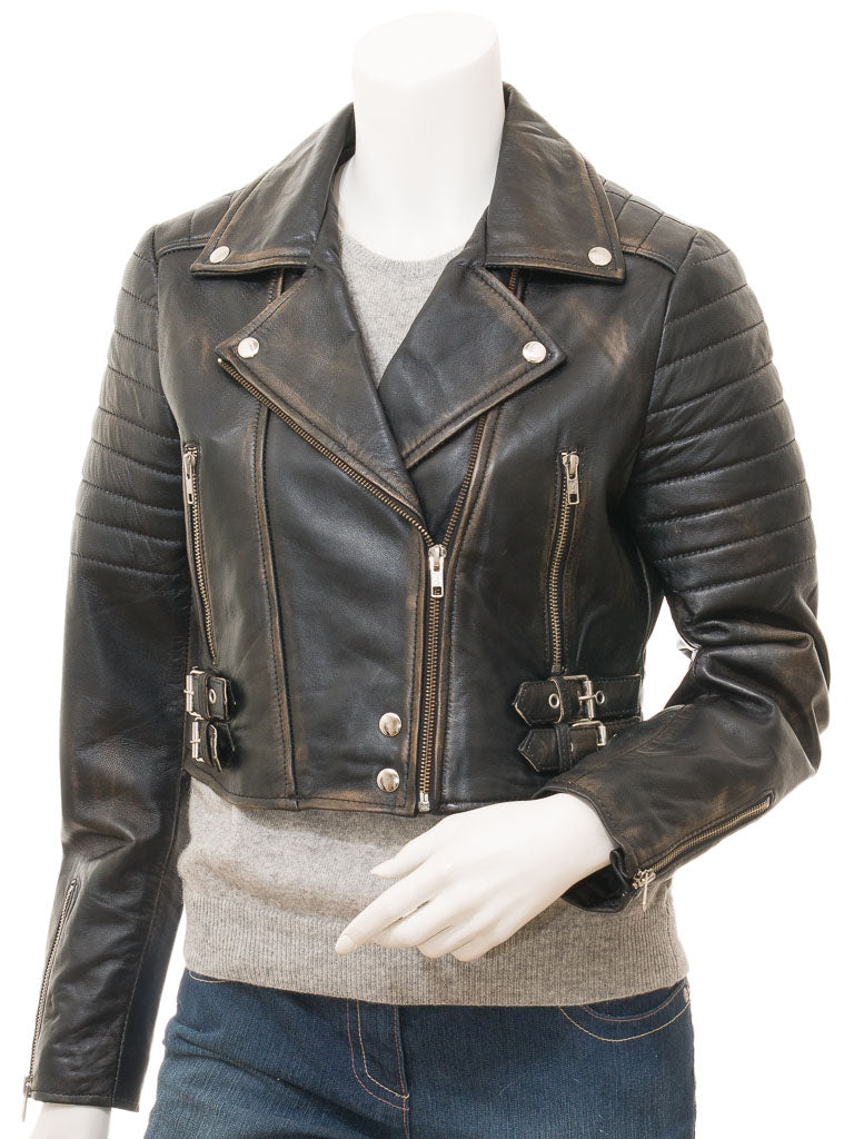 Shop Women's Vintage Leather Jacket