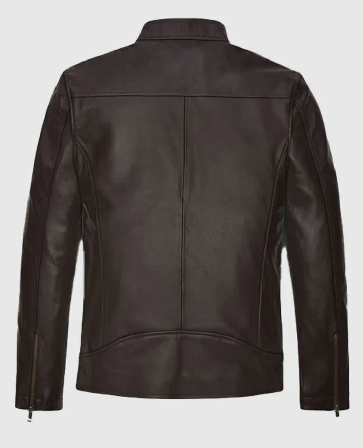 Shop Chicago PD Hank Voight Brown Leather Jacket