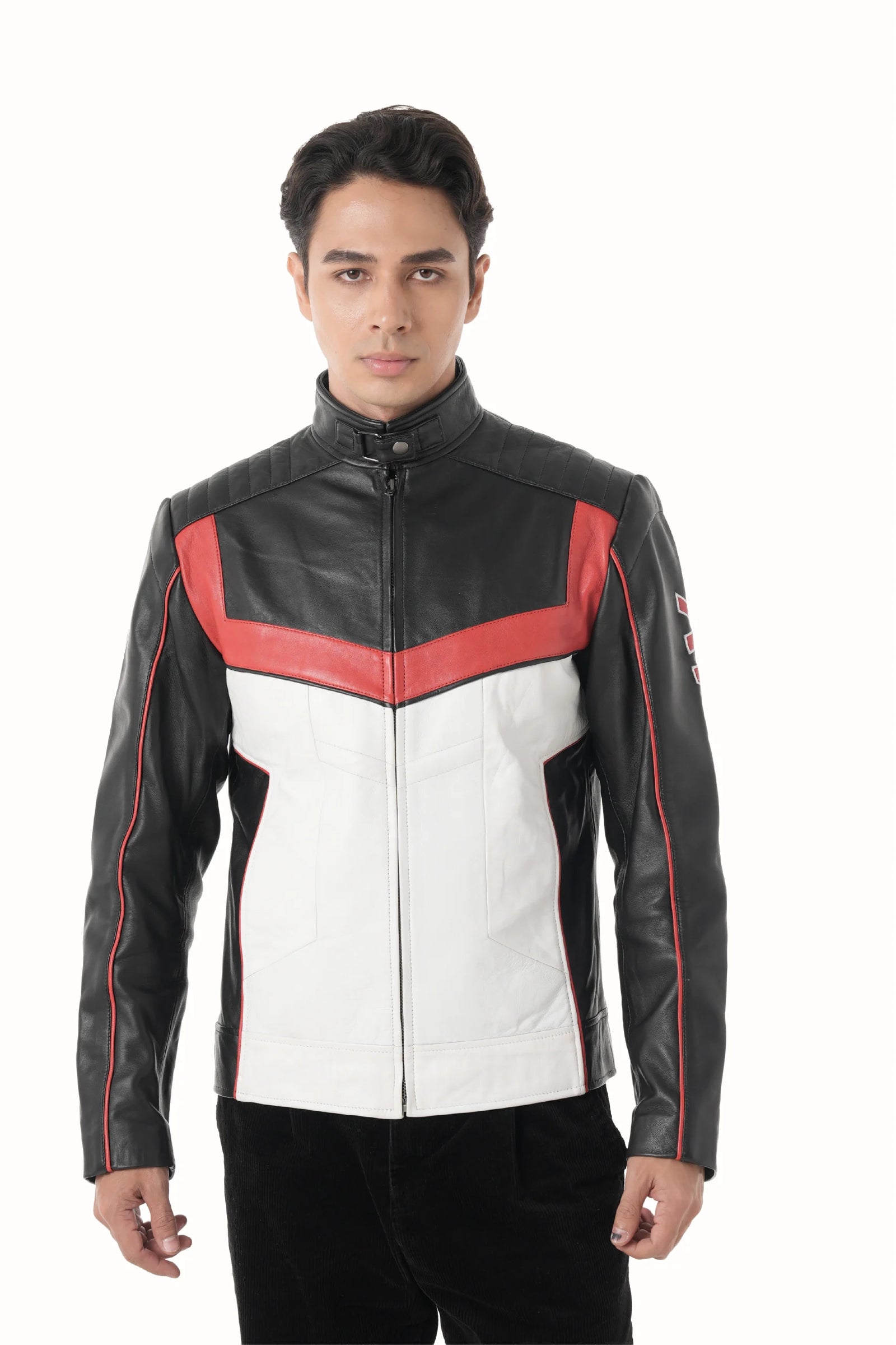 Mens Terrific Black Leather Jacket