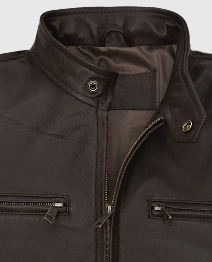 Shop Chicago PD Hank Voight Brown Leather Jacket