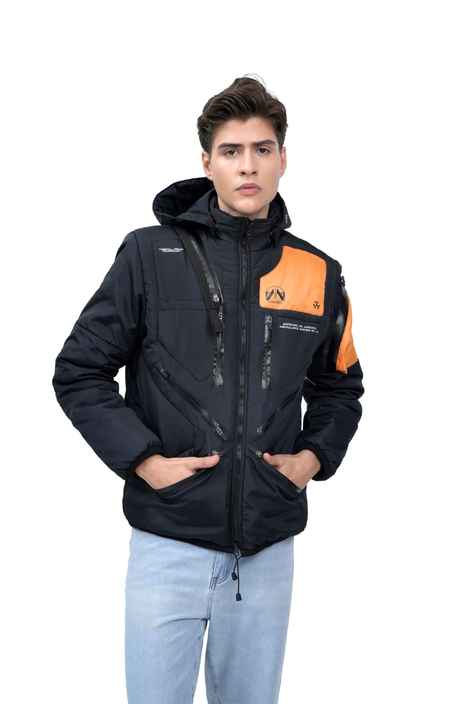 Death Stranding Porter Black Hooded Jacket