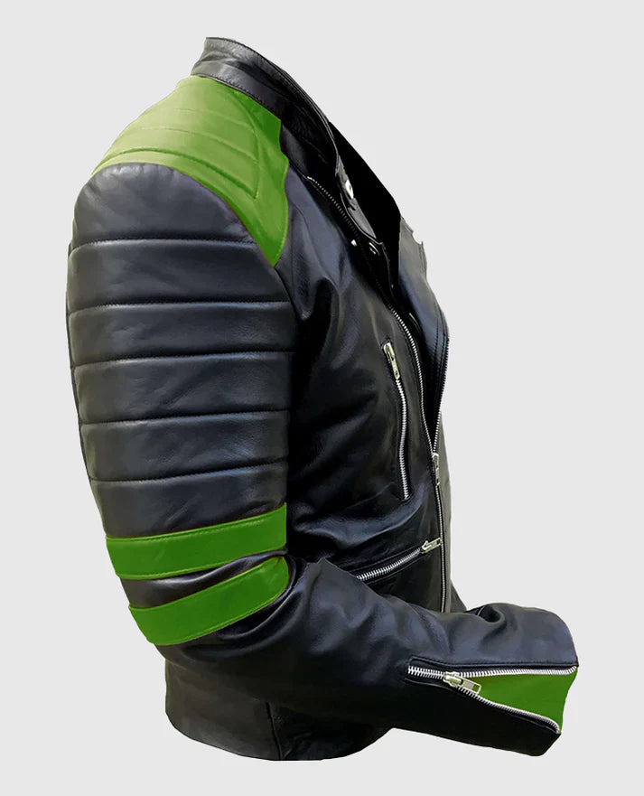 Shop Marlon Brando Black Biker Leather Jacket