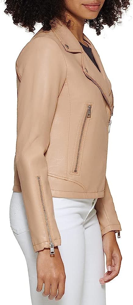 Shop Women's Real Leather Asymmetrical Moto Jacket