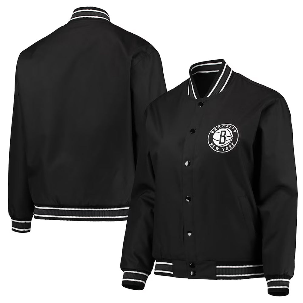 Shop Brooklyn Nets Black Jacket