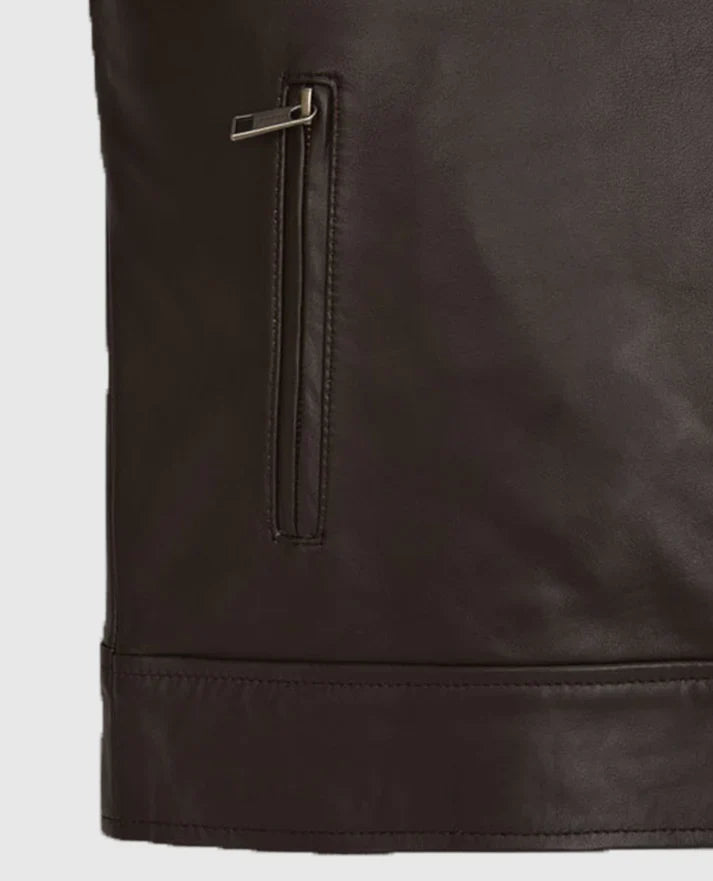 Shop Chicago PD Hank Voight Brown Leather Jacket