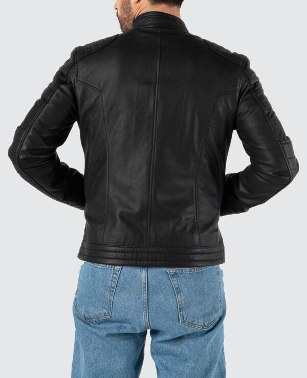 Shop Genuine Leather Black Men’s Jacket