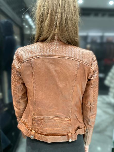 Shop Women's Stylish Biker Leather Jacket