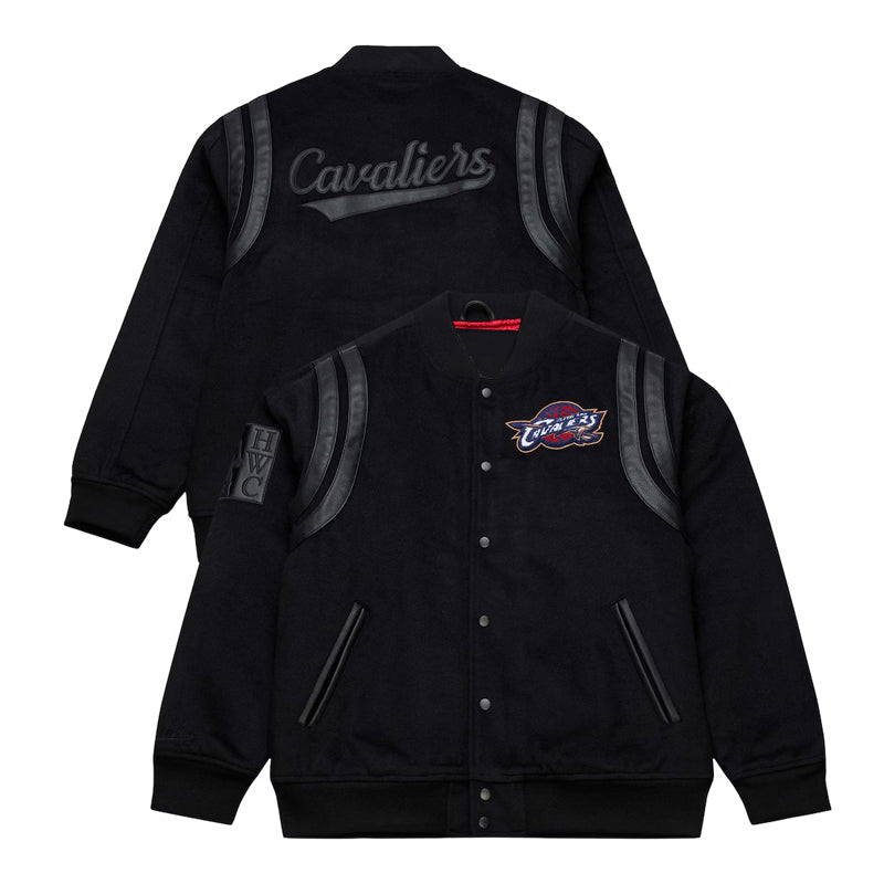Shop Cleveland Cavaliers Nights Walk The Tunnel Black Varsity Jacket