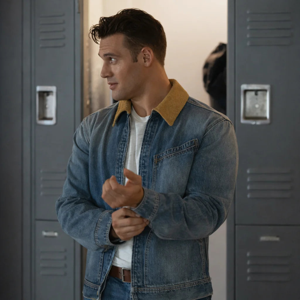 9-1-1 S09 Ryan Guzman Denim Jacket