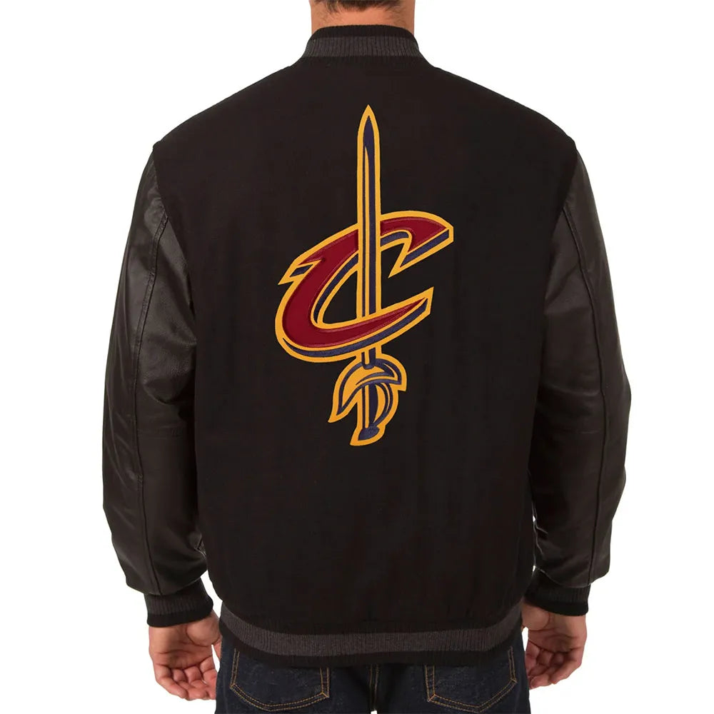 Shop Cleveland Cavaliers Varsity Black Jacket
