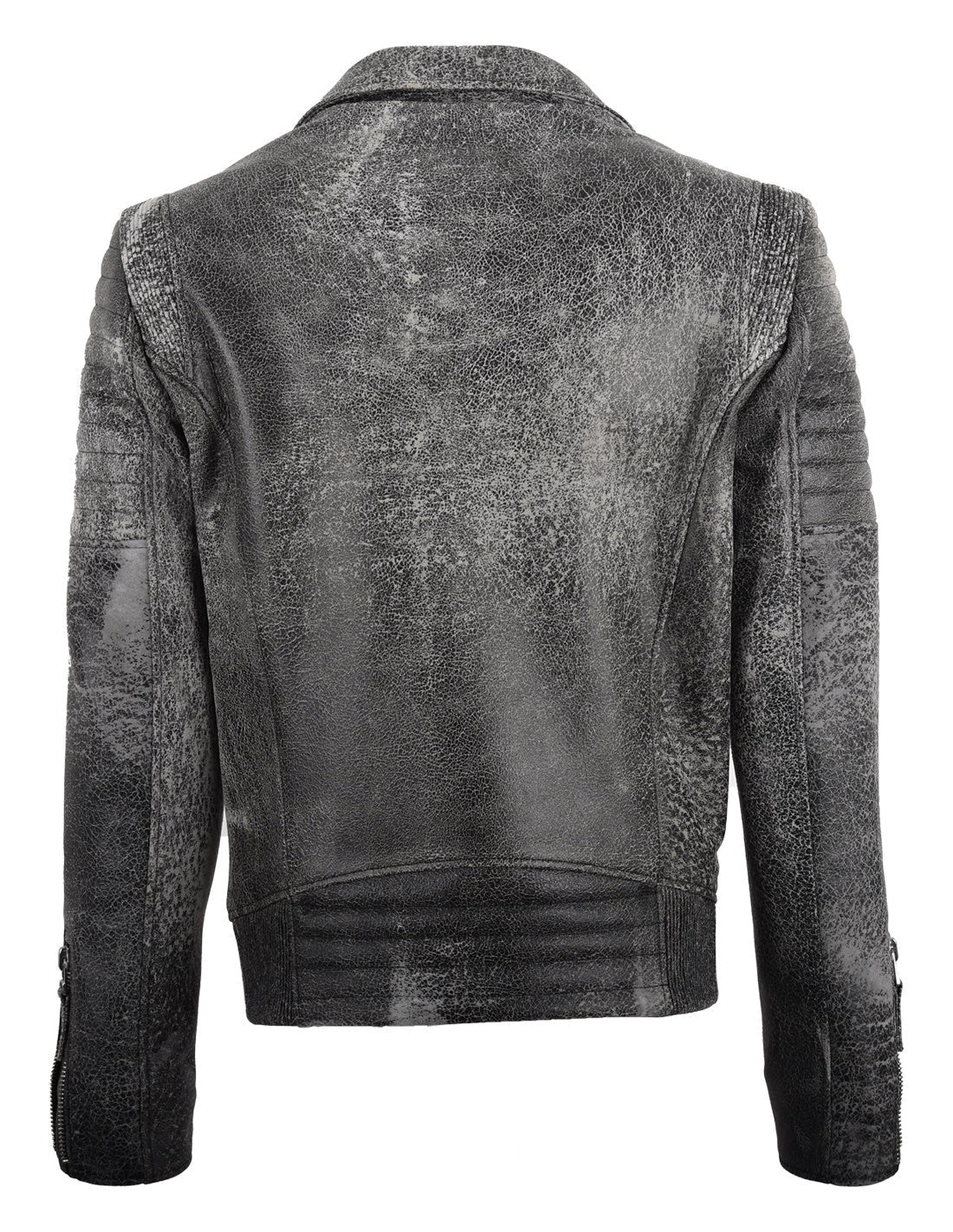 Shop Men's Biker Crackle Stylish Leather Jacket