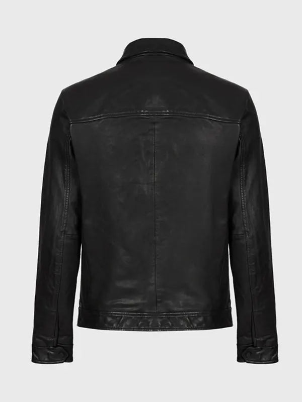 Shop VIRGIN RIVER S04 DAN BRADY LEATHER JACKET
