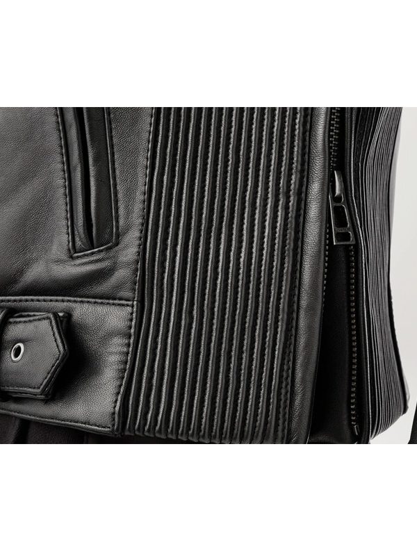 Shop Men Black Fashion Leather Jacket