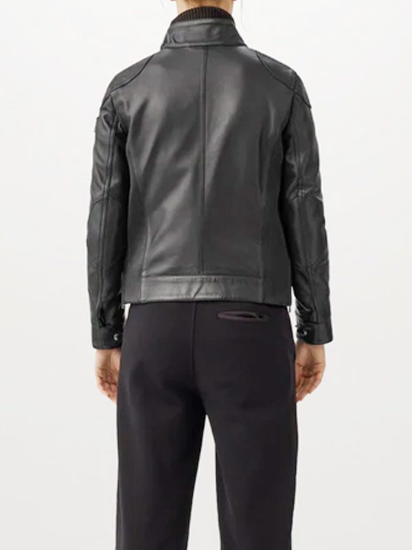 Shop Men Black Fashion Leather Jacket