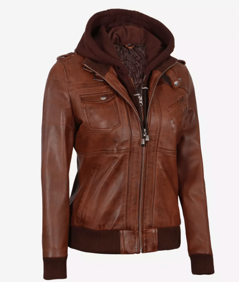 Shop Trending Black Bomber Jacket With Removable Hood