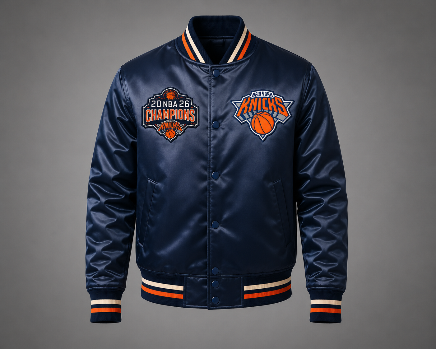 Shop 2026 Champions New York Satin Jacket
