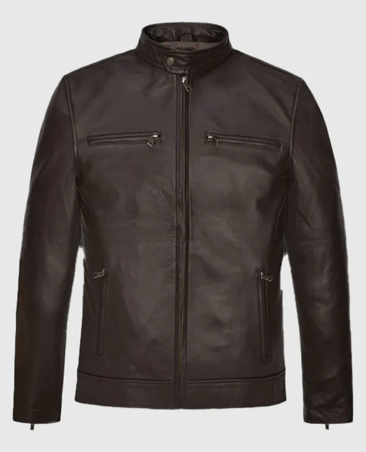Shop Chicago PD Hank Voight Brown Leather Jacket