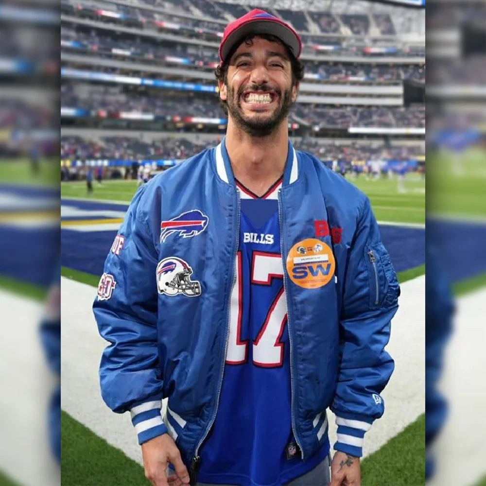 Shop Daniel Ricciardo Buffalo Bills Varsity Jacket