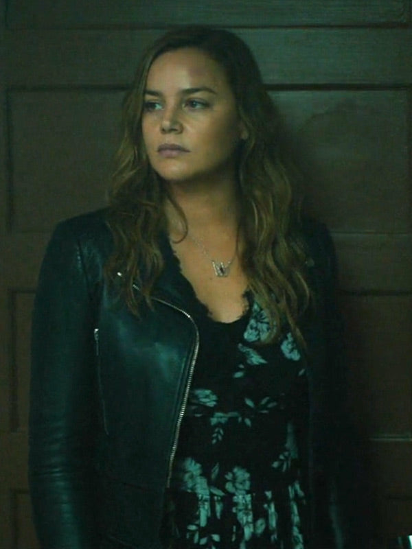 Shop Detained Abbie Cornish Black Jacket