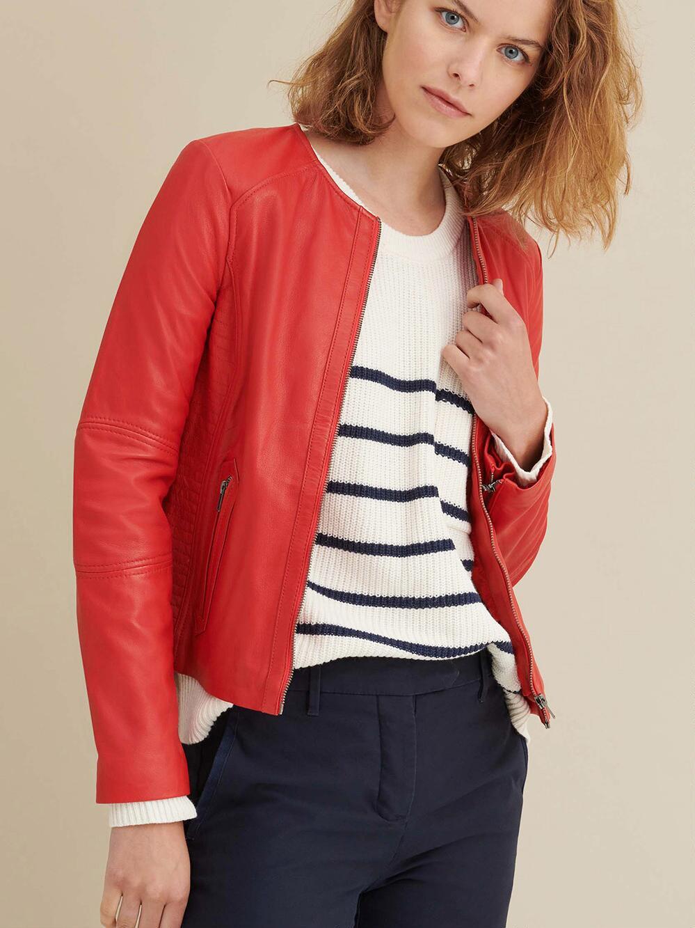 Shop Moto Fashion Jacket Leather