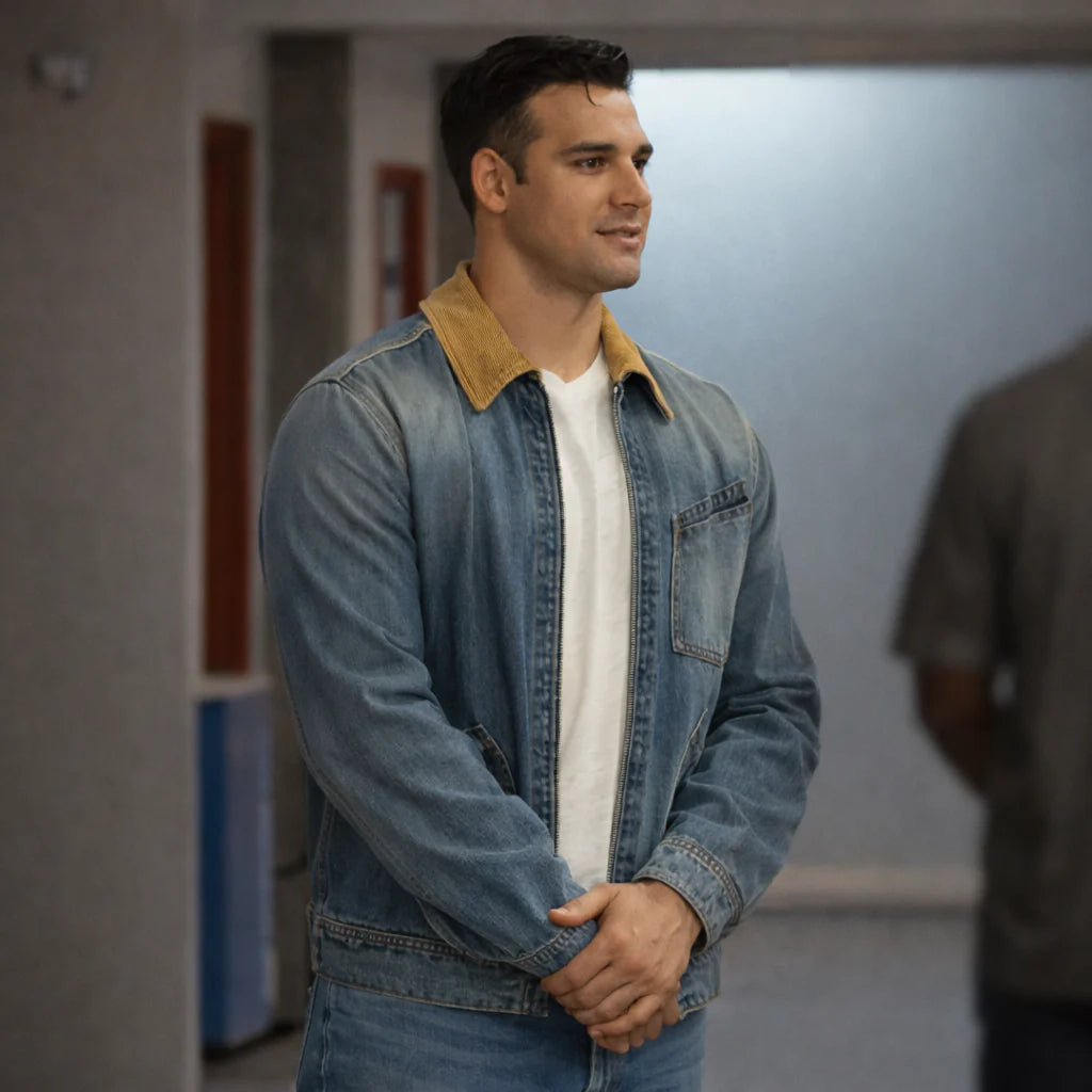 9-1-1 S09 Ryan Guzman Denim Jacket