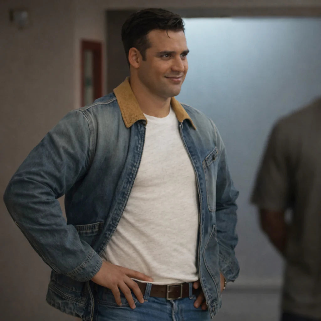 9-1-1 S09 Ryan Guzman Denim Jacket