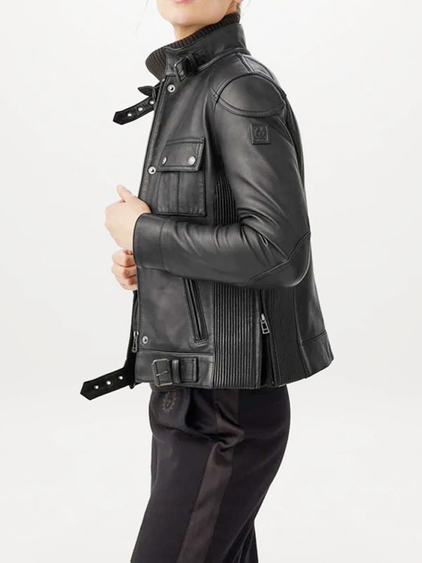 Shop Men Black Fashion Leather Jacket