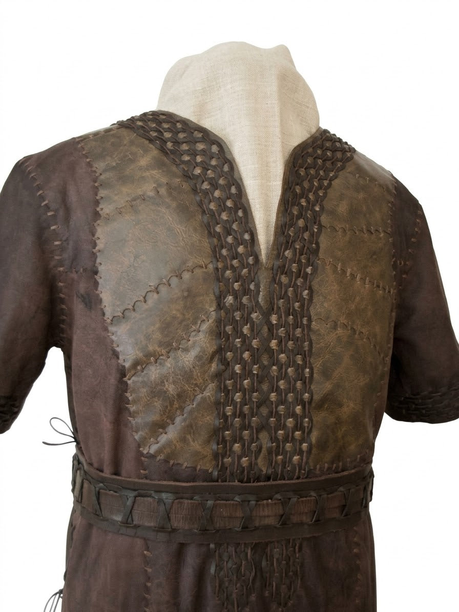 Handmade Ragnar Lothbrok Leather Vest: Vikings Cosplay Costume