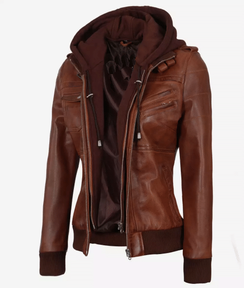 Shop Trending Black Bomber Jacket With Removable Hood