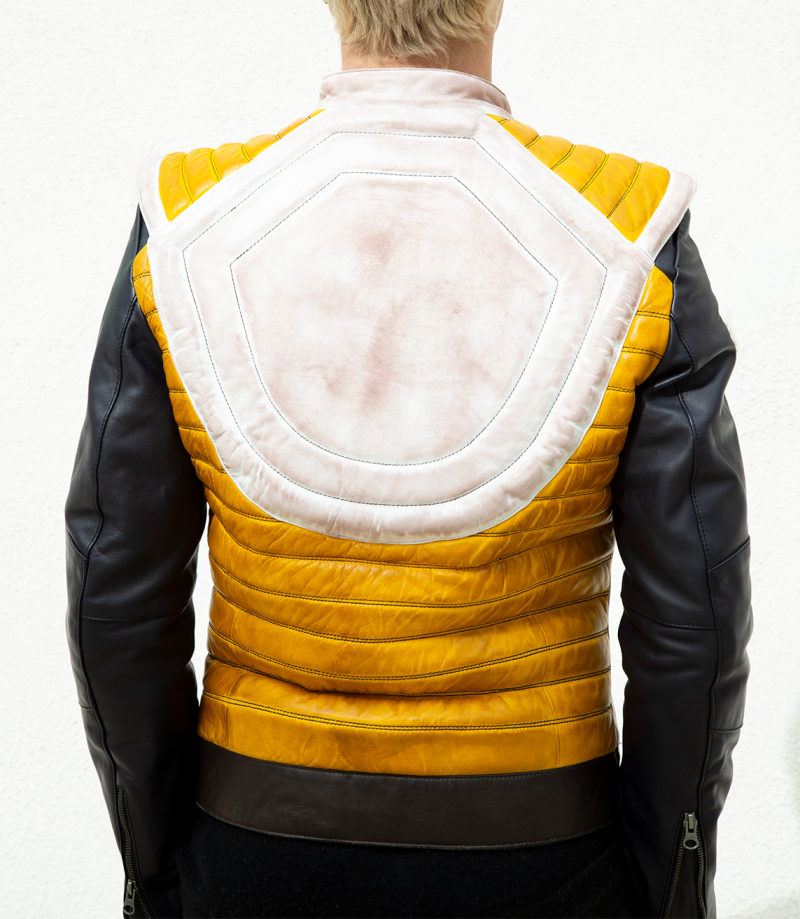 Shop Mens DBZ Prince of All Saiyans Vegeta Leather Jacket