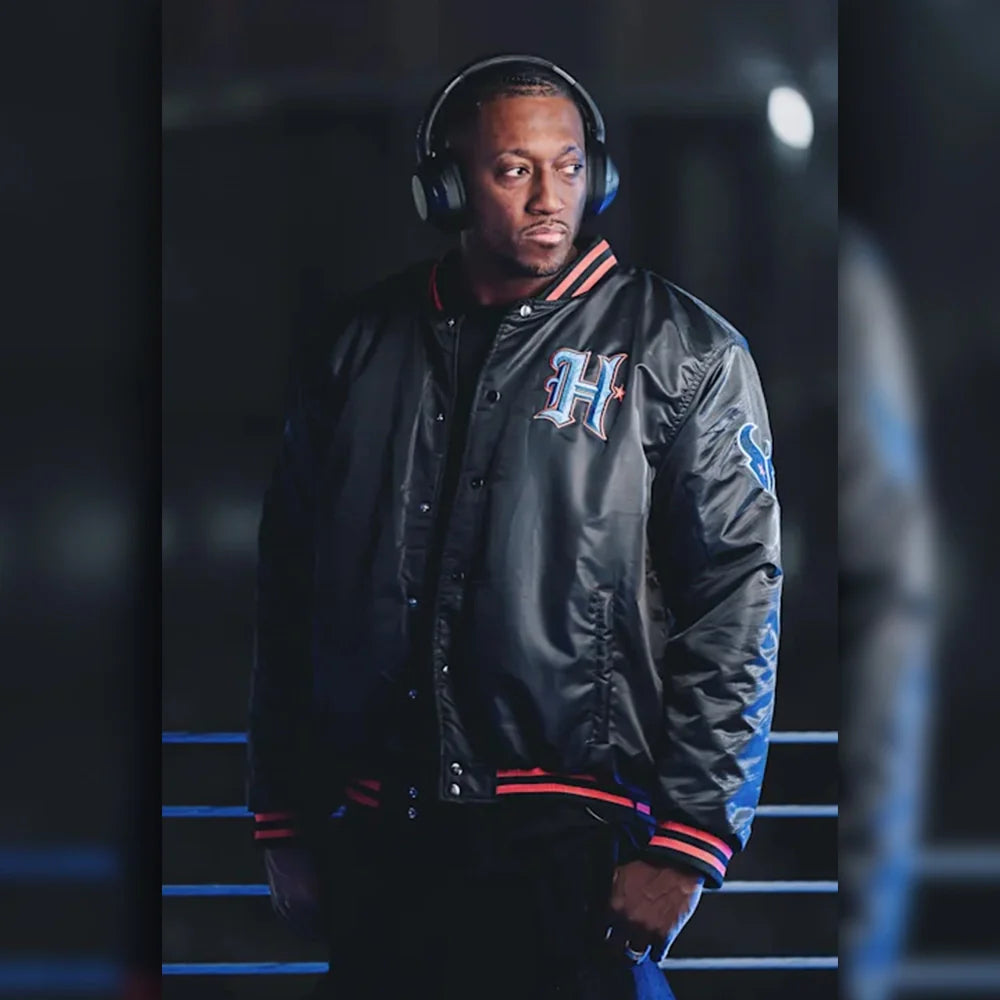 Lecrae Houston Texans Bomber Jacket