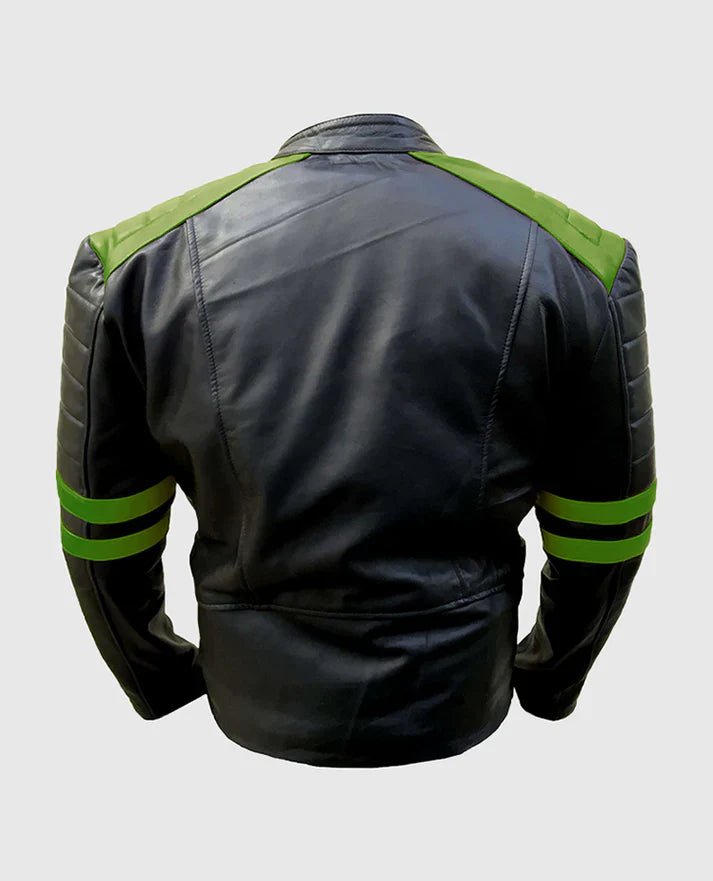 Shop Marlon Brando Black Biker Leather Jacket