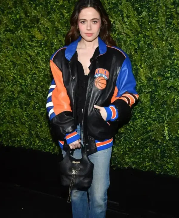 Shop Tribeca Festival 2026 Molly Gordon Knicks Jacket