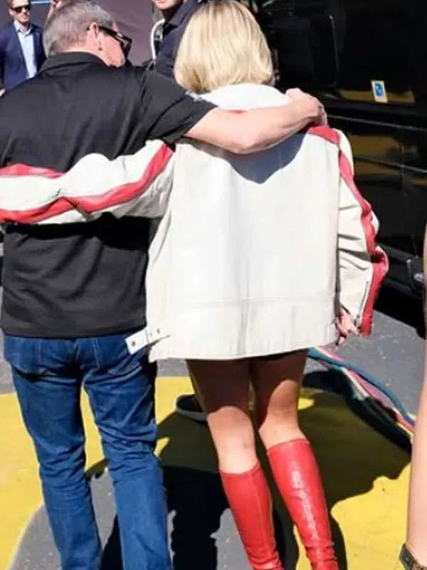 Shop NASCAR Championship Sydney Sweeney White Jacket