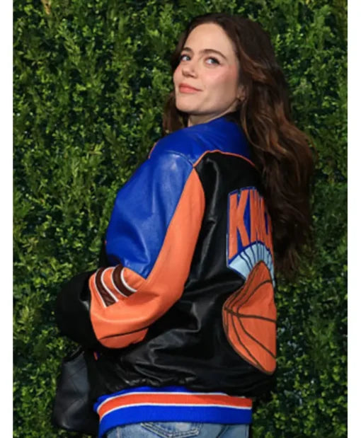 Shop Tribeca Festival 2026 Molly Gordon Knicks Jacket