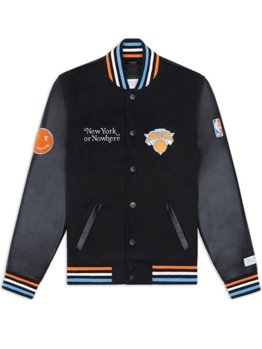Shop Knicks Playoff 2026 Trending Game Mariska Hargitay Jacket
