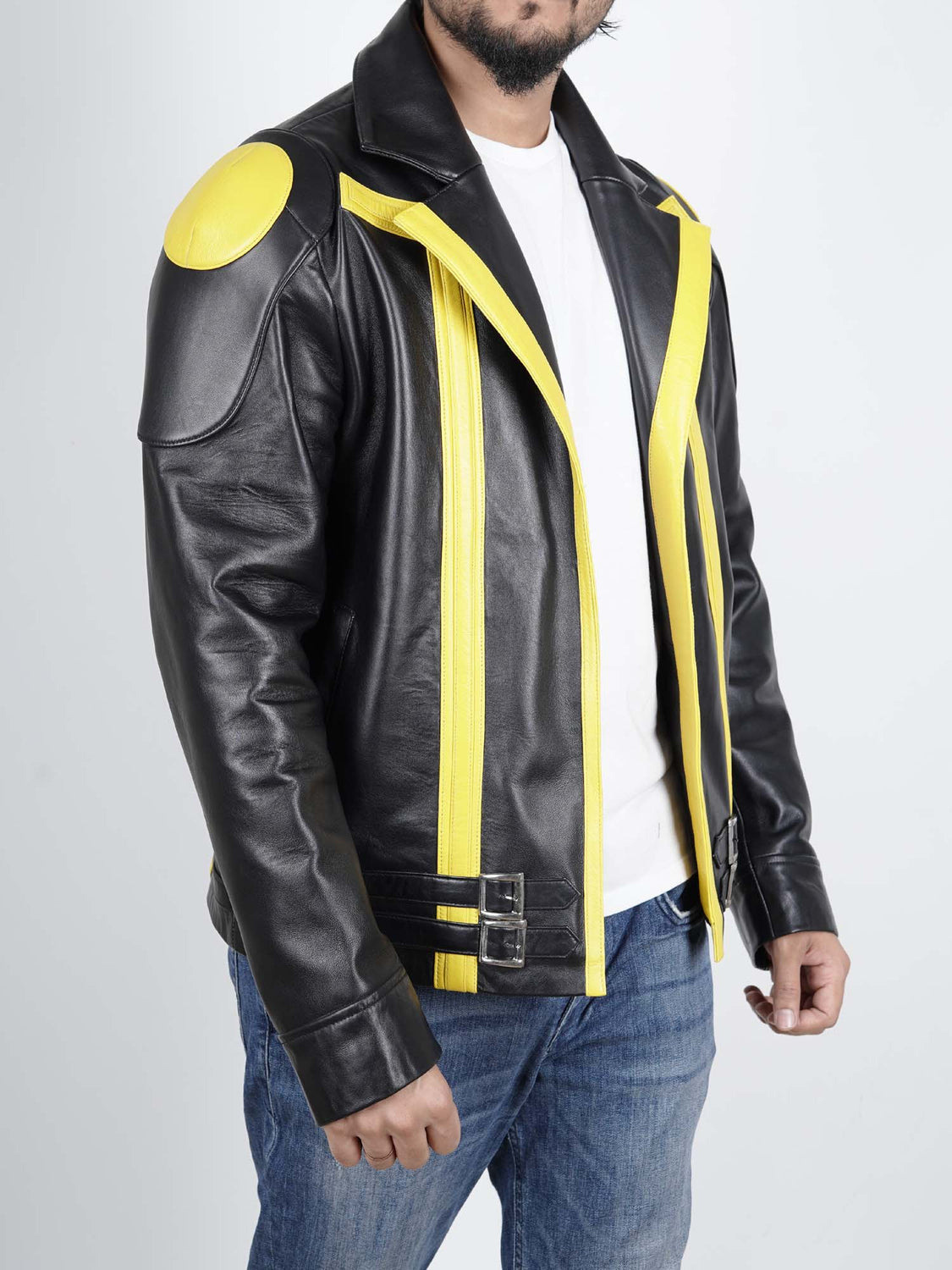 Shop MENS POKE SPARK YELLOW TEAM LEADER JACKET BY TJS