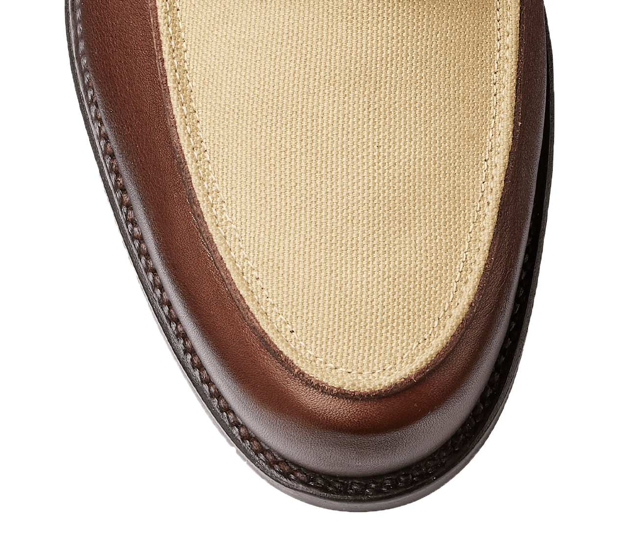 Richmond 2 Walnut Milled Calf &amp; Stone Canvas