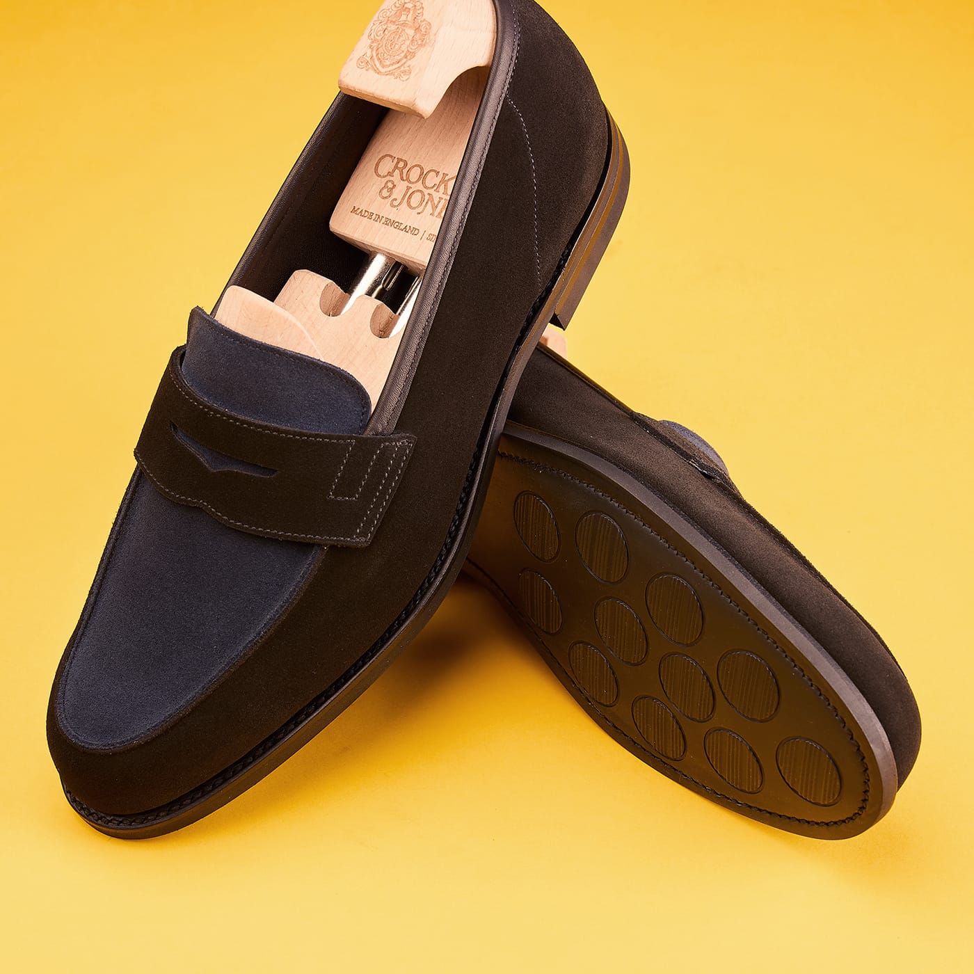 Richmond 2 Black &amp; Ocean Suede