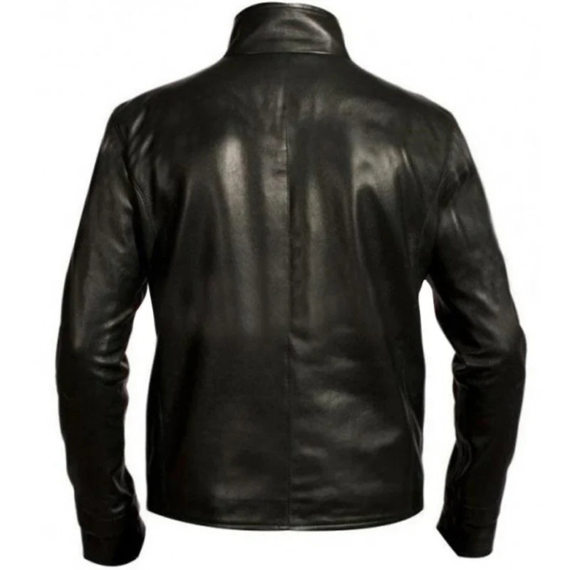 Shop Spiderman homecoming Venom Leather Jacket