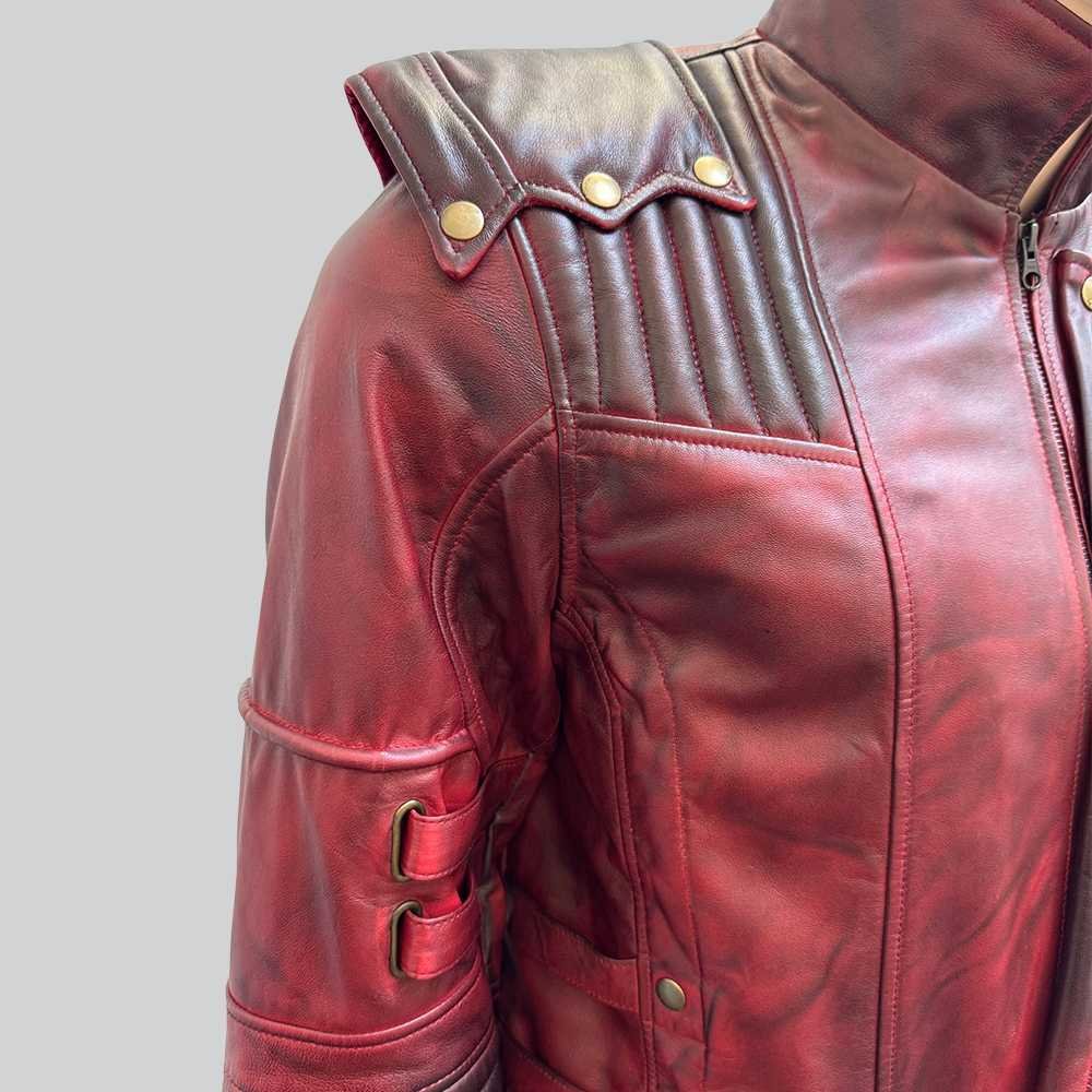Star-Lord Red Leather Coat