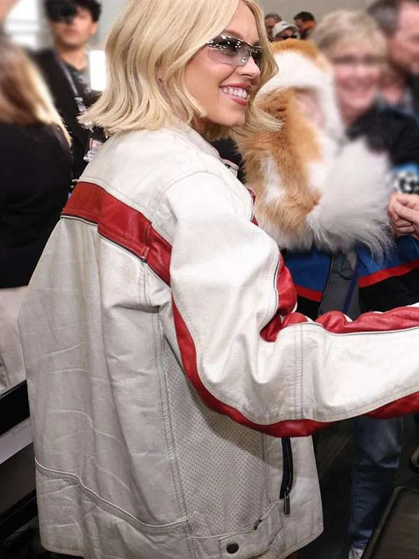 Shop NASCAR Championship Sydney Sweeney White Jacket